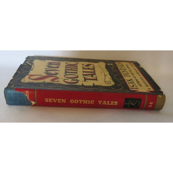 SEVEN GOTHIC TALES Isak Dinesen 1934 Hardcover Dust Jacket Modern Library Witch - Picture 3 of 12